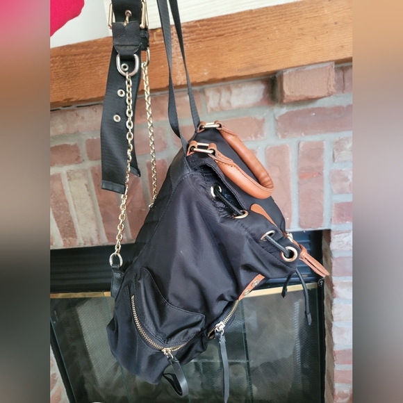 Burberry Nylon Small Rucksack Backpack Black - Picture 9 of 17